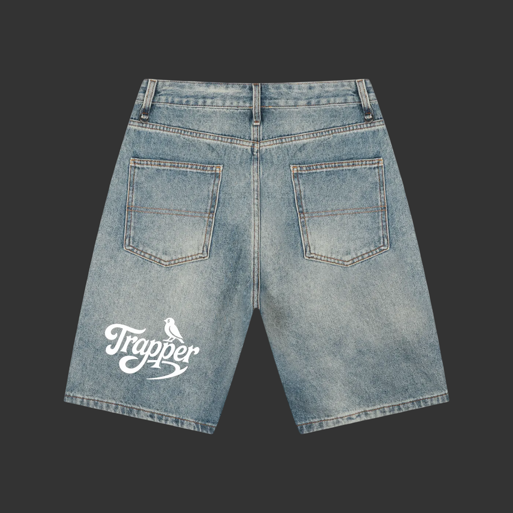 Trapper Dept Denim Shorts