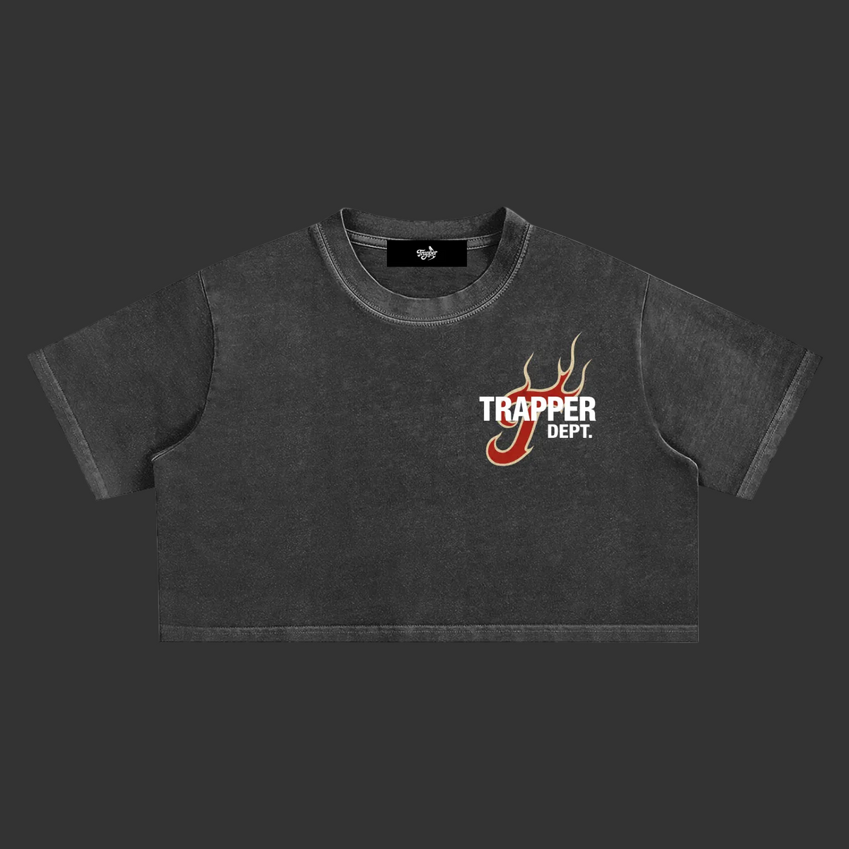 Women's Trapper Dept. Crop Top