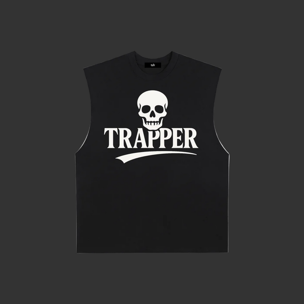 'Skull" Trapper Tank Top